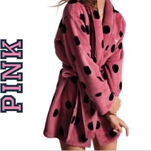 Victoria’s Secret PINK Polka Dot Robe